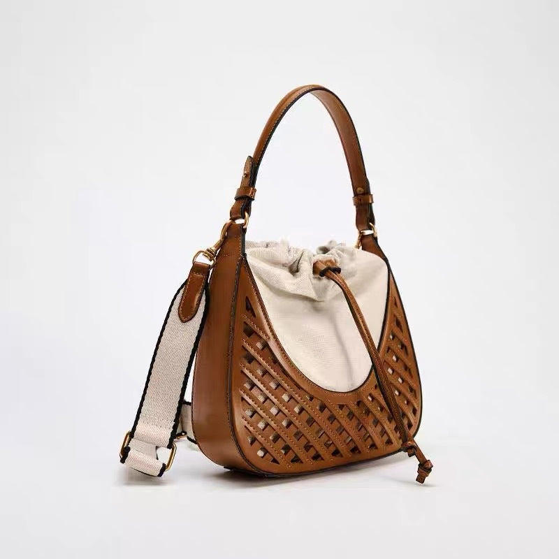 HAND-WOVEN TRENDY HANDBAG