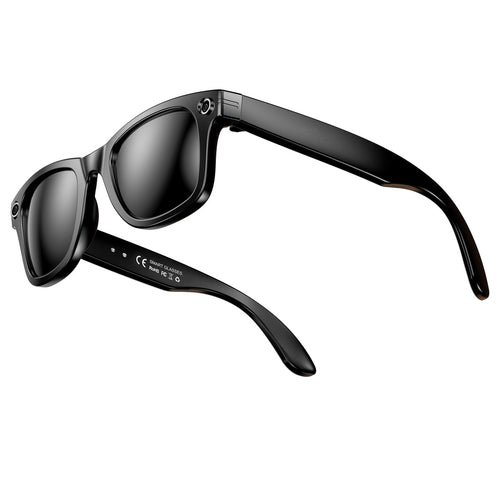 AI Glasses with HD Camera; Enhanced Smart Office Glasses; Multilingual Voice Assistant Sunglasses