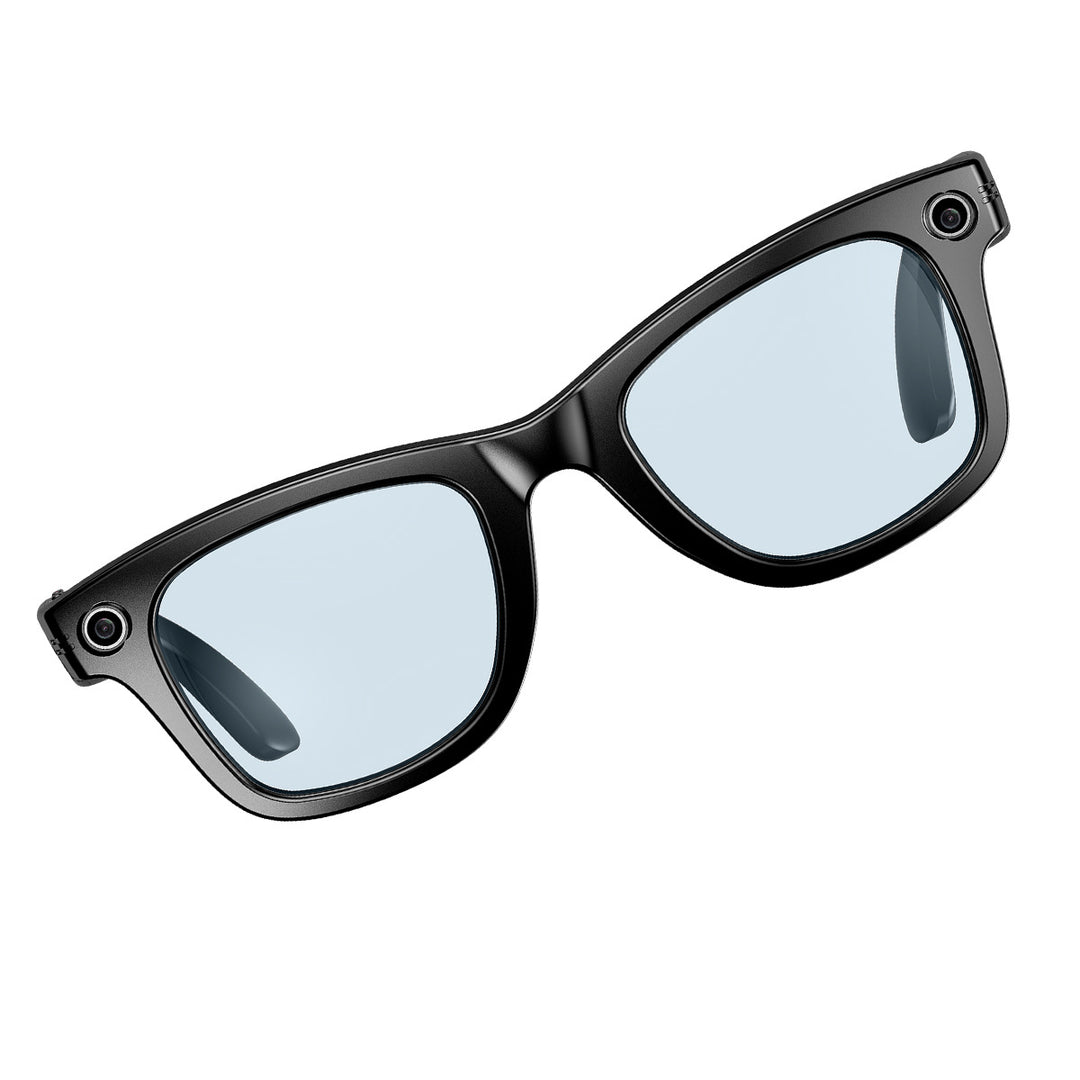 AI Glasses with HD Camera; Enhanced Smart Office Glasses; Multilingual Voice Assistant Sunglasses