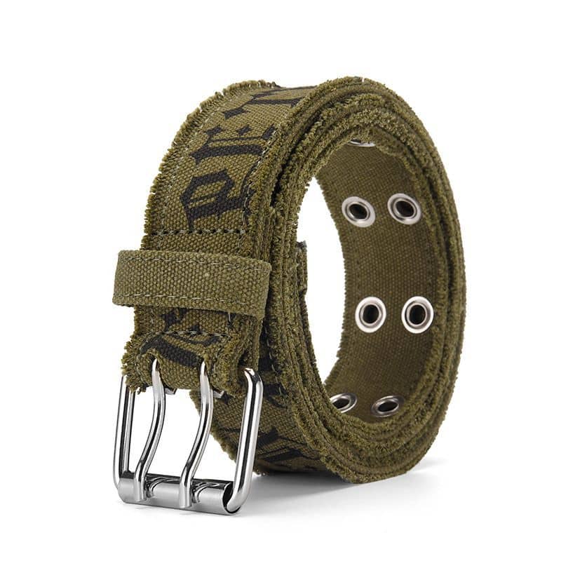 NEW MEN'S PUNK DENIM BELT