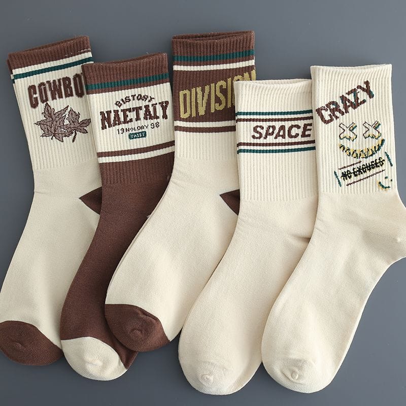 American Retro Style Men's Socks