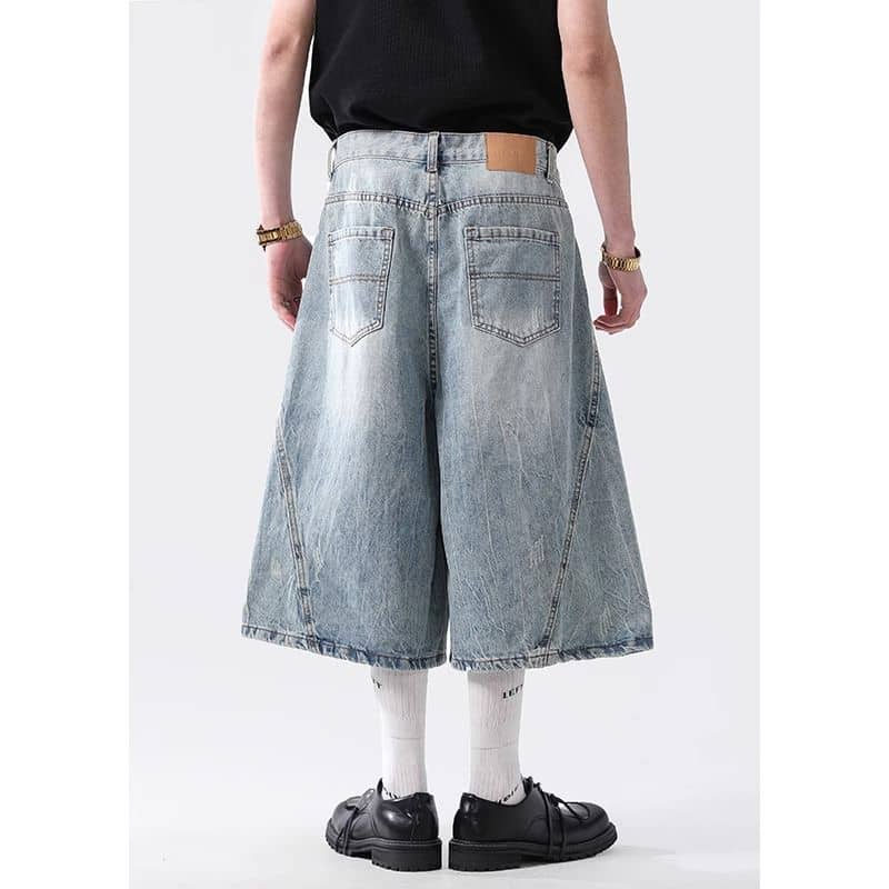 Distressed And Distressed-Look Jeans Shorts