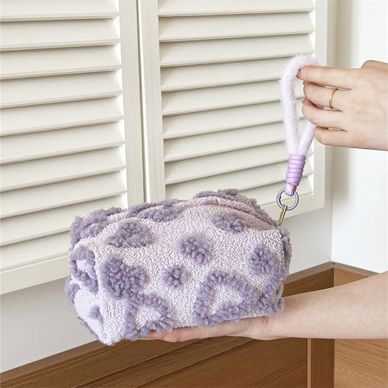 Stylish Velvet Makeup Bag